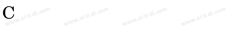 Century Schoolbook H字体转换